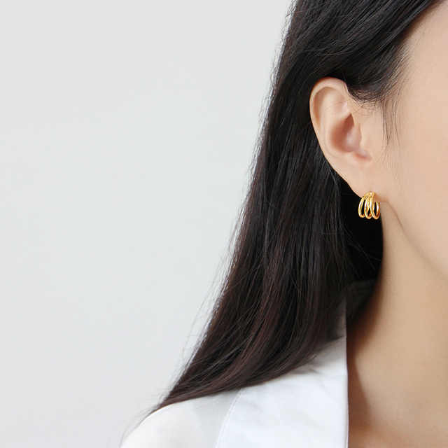 Athena Earrings Gold