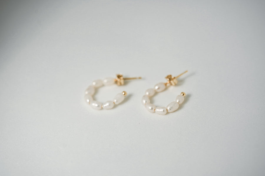 Luella Earrings Pearl