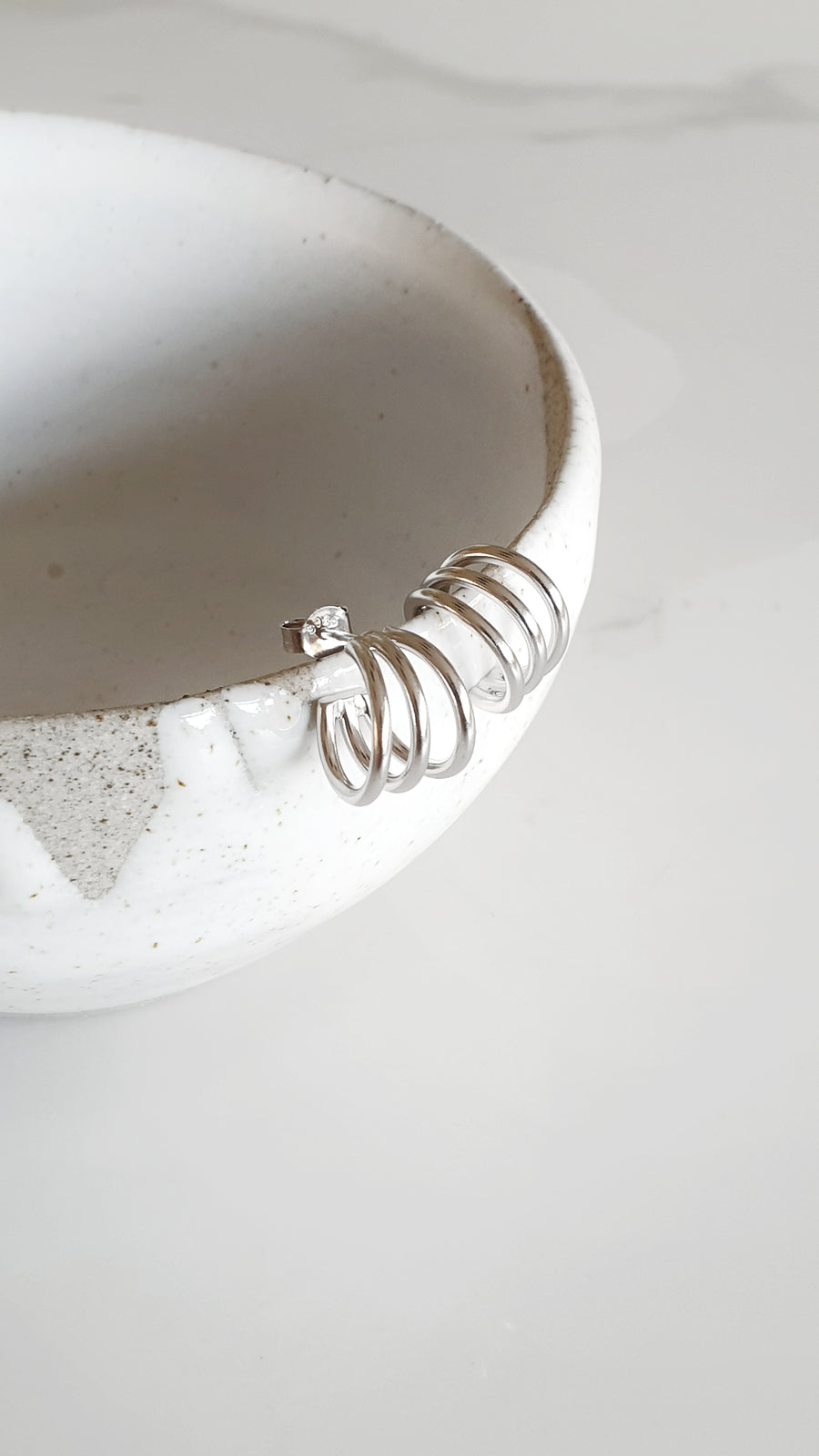 Athena Earrings Silver