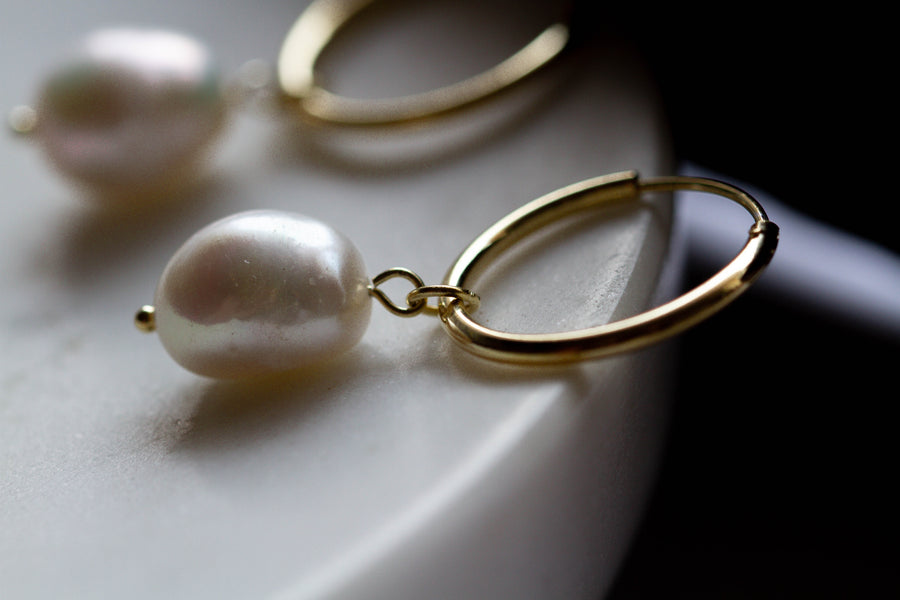 Perla Earrings Gold