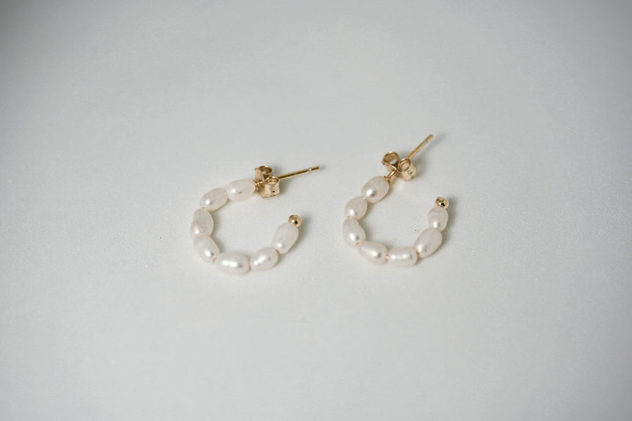 Luella Earrings Pearl