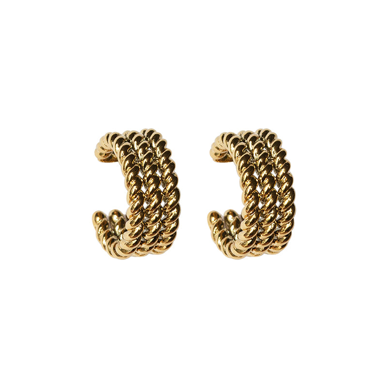 Halcyon Earrings Gold